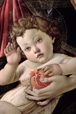 bobbygio:  Sandro Botticelli - The Madonna of the Pomegranate