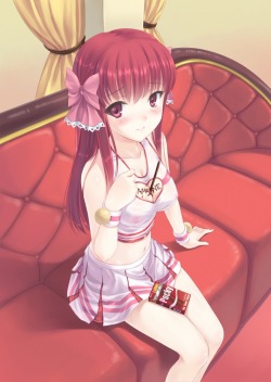 akira-europe:  amane cheerleader cleavage dream c club erect nipples hiten goane-ryuu see through | #97617 | yande.re