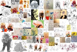 zugilite: A collage of every single piece of Jasper fanart made