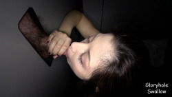 Cute and shy Latina swallowing a huge load of cum from a complete