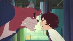 ca-tsuka:  1st long trailer for “The Boy and The Beast” (Bakemono