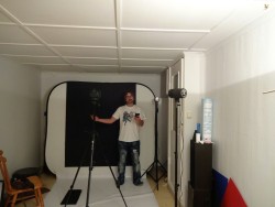 Me in my smal home  studio 