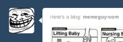 At first I was mad and then I realized that Tumblr was trolling