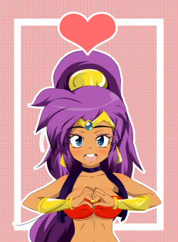 therealstalemeat:  Shantae fan art.Shantae from the Shantae games.>Please