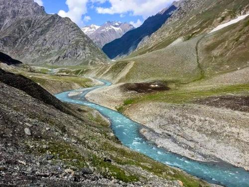 oneshotolive:  A Himalayan glacial river. northern India.[oc][960x720]