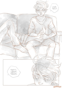 foot massage as suggested by anon the best thing about ocs is