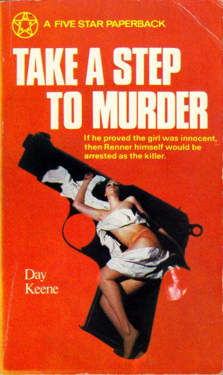 Take A Step To Murder, by Day Keene (Five Star, 1973).From a charity shop in Nottingham.