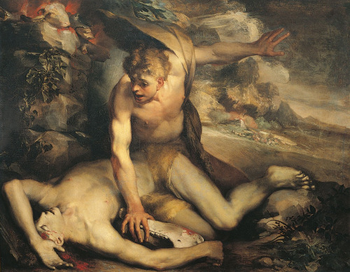 beyond-the-pale:Cain and Abel -  Giovanni Benedetto Castiglione/Il