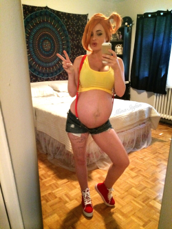 prexbely:  29W Preggo Misty Cosplay   Preggo   Cosplay = Ultimate