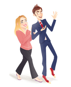 taryndraws:  It’s nice to draw some familiar faces! It’s