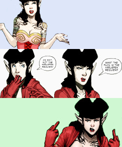 chaosneverwhere:I dig Hannah so #RatQueens