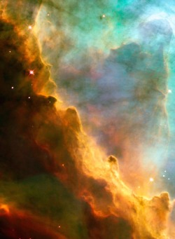 astronomicalwonders:  The Omega Nebula - M17 5,500 light-years