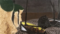 lawrenceleemagnuson:Georges Braque (1882-1963)Boats on Dry Land