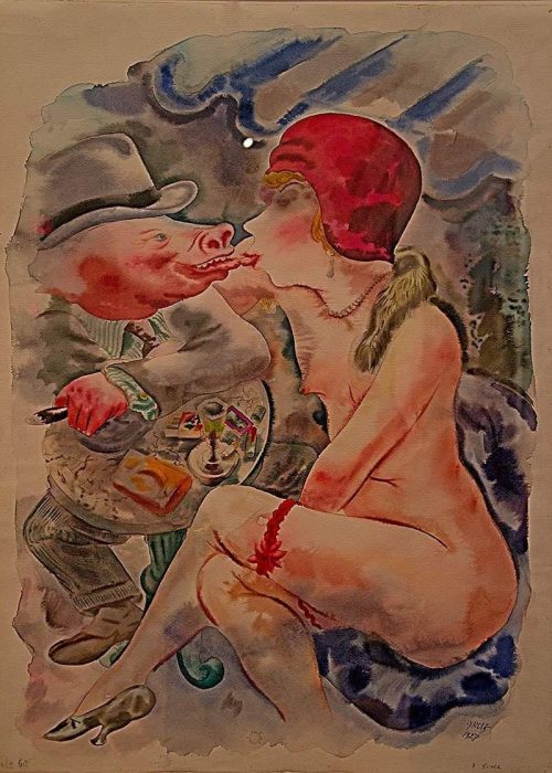 George Grosz - Circe, 1927https://painted-face.com/