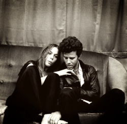 oldmanpeace:  Rickie Lee Jones and Tom Waits. Gorgeous. 