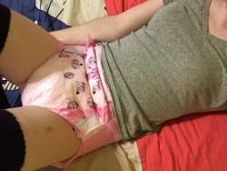 warlockstar25:The crinkle of plastic diapers as I snuggle in