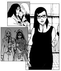 sasucommunist:anyway so sakura and karin have loads of pictures