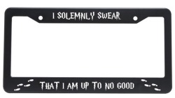daily-harry-potter:  Cool Harry Potter license plate frame I