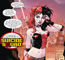 feedmecomicart:   Harley Quinn  in Deathstroke #3 