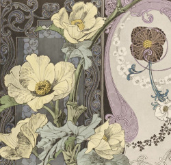clawmarks:  Blumen-Ornamentik - Josef Pilters - 1900 - via Staats-