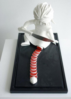 thegregorythomas:  The delightfully horrifying porcelain sculptures
