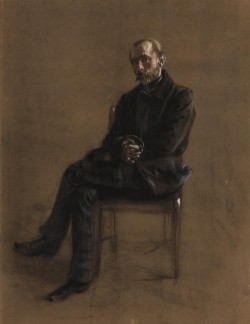 Adolph von Menzel (1815-1905) Portrait of the painter Alexander