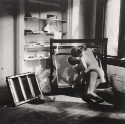 francescawoodmanphoto:1975-78 A Woman, a Mirror, a Woman is a
