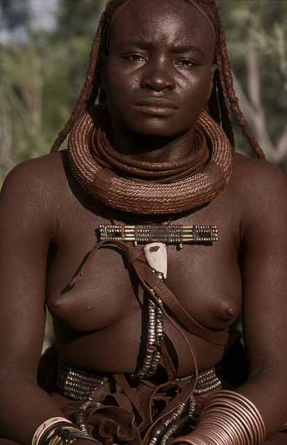 Namibian Himba girl, by Georges Courreges.