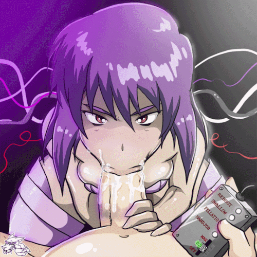 gmeen:  Motoko fellatio for You. Higher quality:Â http://www.hentai-foundry.com/pictures/user/Gmeen/316249/controlâ€”-animated 