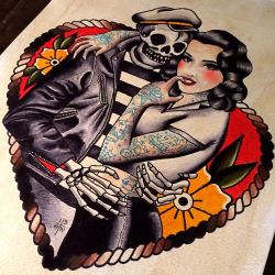thievinggenius:  Done by Howlin’ Wolf Tattoo. @howlinwolftattoo