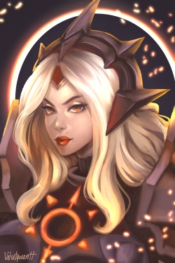 velvetqueenh:  Solar Eclipse Leona portrait  