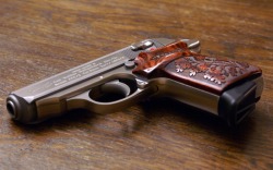 gunsknivesgear:  Walther PPK This .380 caliber pistol is world