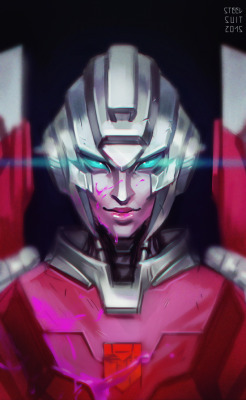 steelsuit:  Arcee speed painting 8^)With all the college work