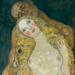 lonequixote:  Detail of Adam and Eve by Gustav Klimt (via @lonequixote)