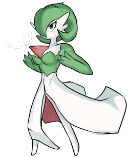 poop-doggo:  game theory: gardevoir has legs   all legs~ <