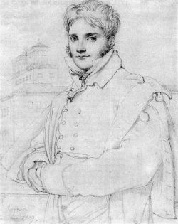 ganymedesrocks:  With this portrait of fellow student Merry-Joseph