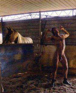 thetractorboi:  malemodelsrecentlypt5:Brumby Stables  Indiana