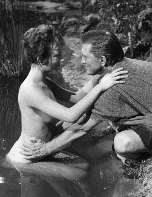 Jean Simmons & Kirk Douglas Nudes & Noises  