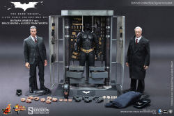 superherostatuesfan:  Batman Armory with Bruce Wayne and Alfred