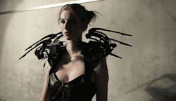 prostheticknowledge:  Robotic Spider Dress  Techno Couture from