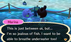 animalcrossing-shenanigans:  marina i have some news for you