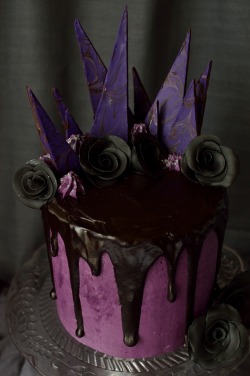 sweetoothgirl:Chocolate Blackberry Elegantly Gothic Halloween