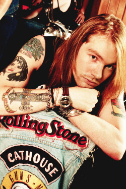  Axl Rose photographed by Timothy White. 