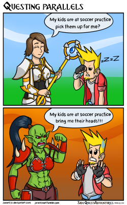 sidequestadventures:    The grass is always bloodstained on the