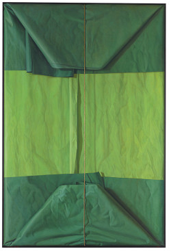 thunderstruck9: Claudio Bravo (Chilean, 1936-2011), Green Package,