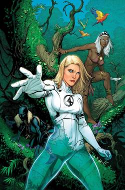 superheroes-or-whatever:  Fantastic Four #608 cover by Frank