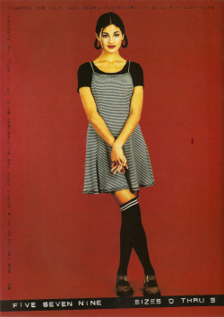 90s-outfits:  1994 ad in Teen magazine