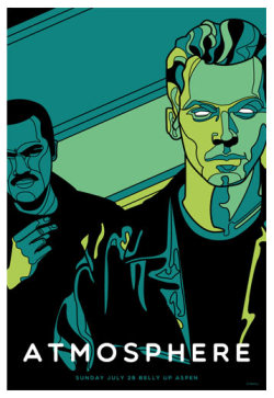 underground-hiphop:  Artist: Scrojo  Atmosphere Poster 13 x 19