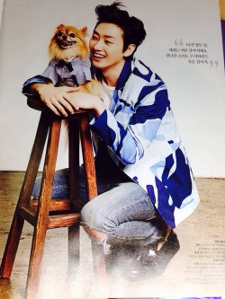  The Celebrity Magazine with Eunhyuk and Choco   The ‘tap tap’