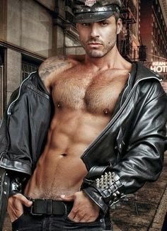 spedrucker:  How about a little leather today ladies? 1fireryredhead